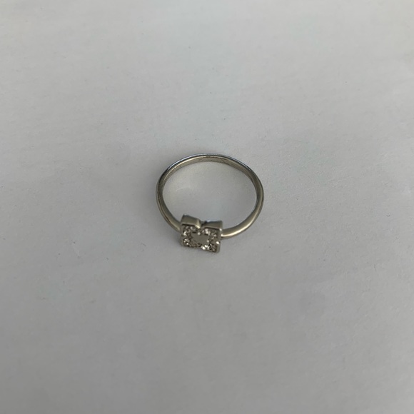 BCBGMAZAZRIA Silver Ring - Size 6 - Picture 3 of 3